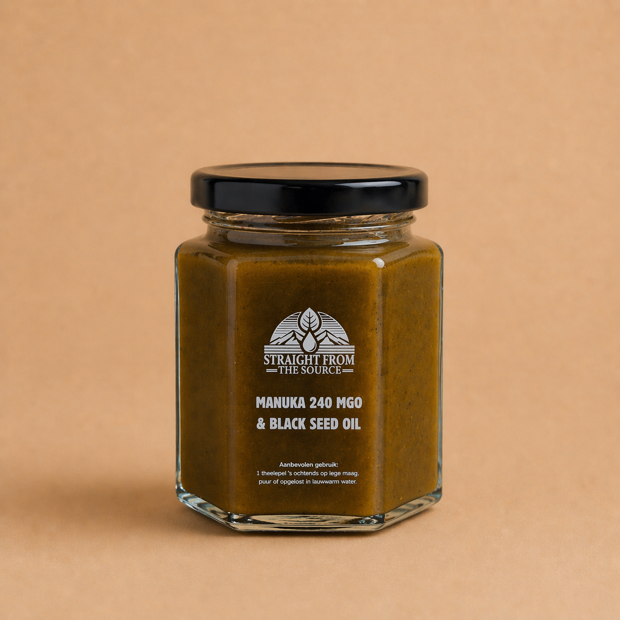 Manuka 240 MGO met zwarte zaad & zwarte zaadolie – 100% puur & medicinaal.