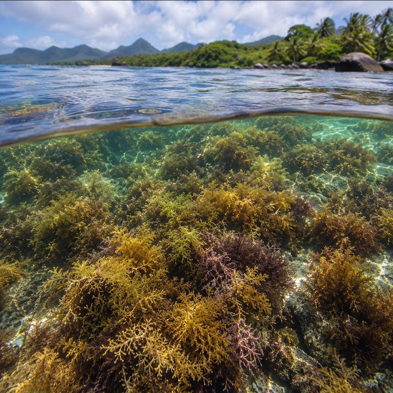 Sea moss (full spectrum) - 100% puur. Rechtstreeks uit St. Lucia.