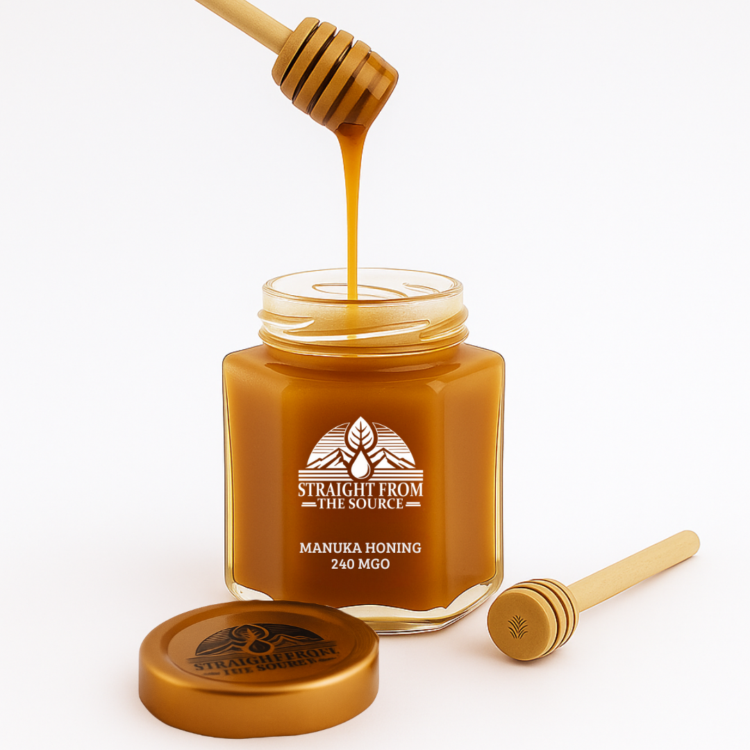 Manuka Honing (verschillende MGO sterktes) – 100% Puur. Rechtstreeks uit Nieuw-Zeeland.