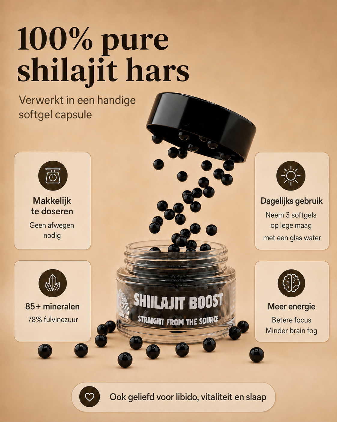 Shilajit softgels