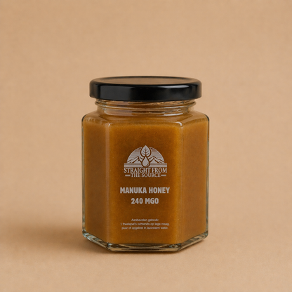 Manuka honing (verschillende MGO-sterktes) – 100% puur. Rechtstreeks uit Nieuw-Zeeland.