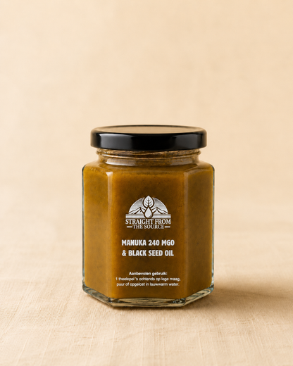 Manuka 240 MGO mit Schwarzkümmel & Schwarzkümmelöl