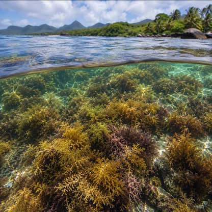 Sea moss (full spectrum) - 100% puur. Rechtstreeks uit St. Lucia.